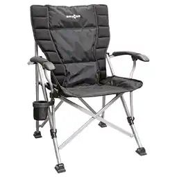 Netto Marken-Discount BRUNNER Camping Stuhl Raptor NG 2.0 Garten Klapp Sessel 3D-Polster Stahl 120 kg Angebot