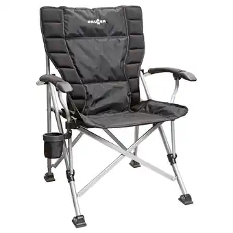 Netto Marken-Discount BRUNNER Camping Stuhl Raptor NG 2.0 Garten Klapp Sessel 3D-Polster Stahl 120 kg Angebot