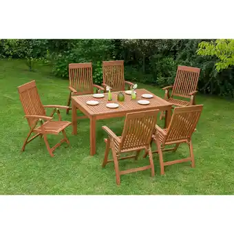 Netto Marken-Discount Merxx Comodoro Set 7tlg. Quadrat Ausziehtisch Angebot