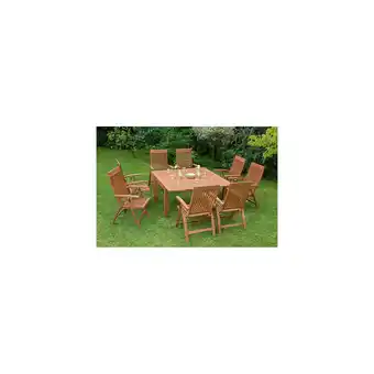 Netto Marken-Discount Merxx Comodoro Set 9tlg. Quadrat Ausziehtisch Angebot