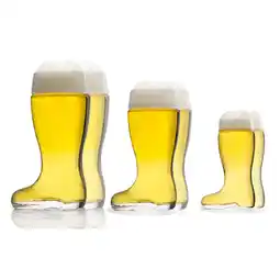 Netto Marken-Discount Stölzle Lausitz Biergläser Stiefel 6er Set Angebot