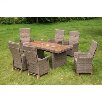 Netto Marken-Discount Merxx Toskana Set 13tlg. Tisch 185x90 cm Angebot