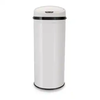 Netto Marken-Discount ECHTWERK Abfalleimer 42L mit Sensor - INOX WHITE Angebot