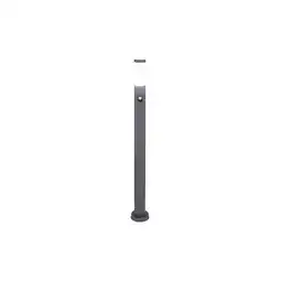 Netto Marken-Discount Stehlampe, Edelstahl, anthrazit, Sensor, H 110 cm, BOSTON Angebot