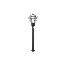 Netto Marken-Discount Sockelleuchte, Bewegungsmelder, Gitter, schwarz, H 100 cm Angebot