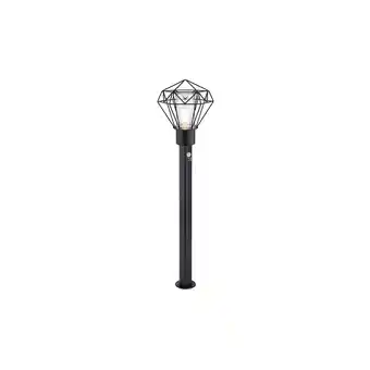 Netto Marken-Discount Sockelleuchte, Bewegungsmelder, Gitter, schwarz, H 100 cm Angebot