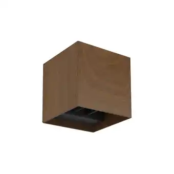 Netto Marken-Discount LED Wandleuchte, Up & Down, Holzoptik, wetterfest, L 10 cm Angebot