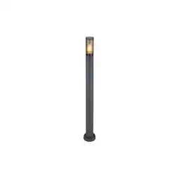 Netto Marken-Discount Stehleuchte, IP44, rauchig, anthrazit, E27, H 110cm Angebot