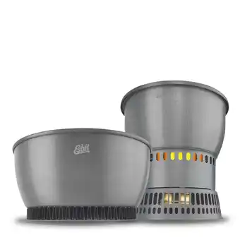 Netto Marken-Discount ESBIT Spiritus Kochset Campingkocher Outdoor Topf Kocher Set Wärmetauscher Alu Angebot