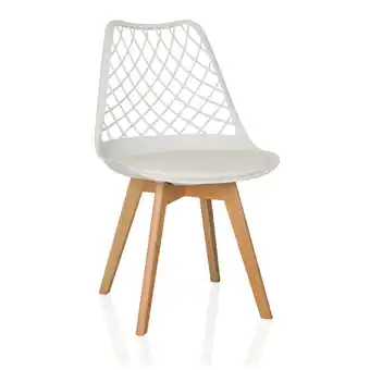 Netto Marken-Discount hjh LIVING Schalenstuhl SCANDI HOL Kunststoff ohne Armlehnen Angebot