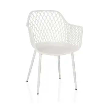 Netto Marken-Discount hjh LIVING Outdoor Stuhl BEGIO L Kunststoff ohne Armlehnen Angebot