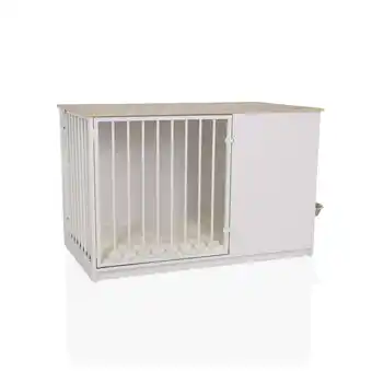 Netto Marken-Discount hjh LIVING Hundebox PAWHOME XL MDF, laminiert Angebot