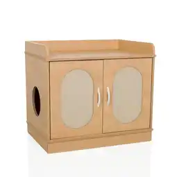 Netto Marken-Discount hjh LIVING Katzenhaus KITTYHOME 2 MDF, laminiert Angebot