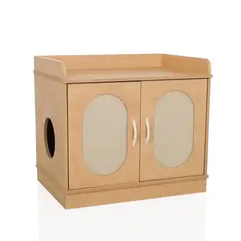 Netto Marken-Discount hjh LIVING Katzenhaus KITTYHOME 2 MDF, laminiert Angebot