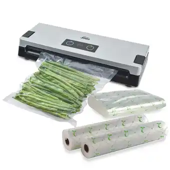 Netto Marken-Discount Solis Vakuumiergerät für 30 cm Beutel, Set inkl. 50 Beutel & 2 Rollen Angebot