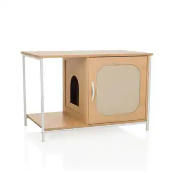 Netto Marken-Discount hjh LIVING Katzenhaus KITTYHOME 1 MDF, laminiert Angebot