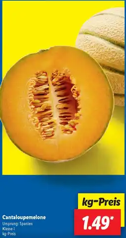 Lidl Cantaloupemelone Angebot