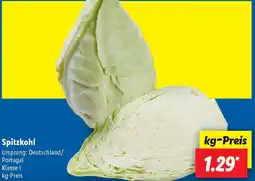 Lidl Spitzkohl Angebot