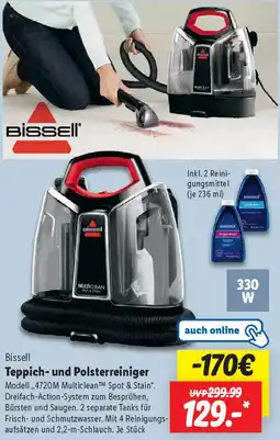 Lidl Bissell Teppich- und Polsterreiniger Angebot