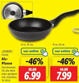 Lidl LIVARNO home Alu Pfanne Angebot