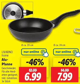 Lidl LIVARNO home Alu Pfanne Angebot