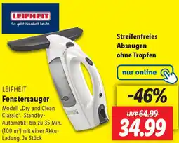 Lidl LEIFHEIT Fenstersauger Angebot