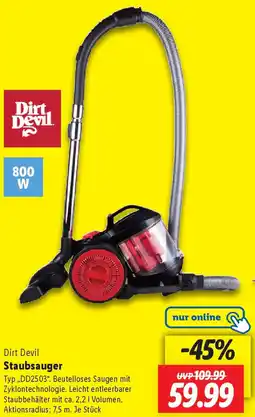 Lidl Dirt Devil Staubsauger Angebot