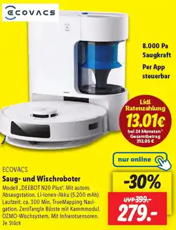 Lidl ECOVACS Saug- und Wischroboter Angebot