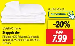 Lidl LIVARNO home Steppdecke Angebot
