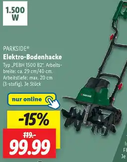 Lidl PARKSIDE Elektro-Bodenhacke Angebot