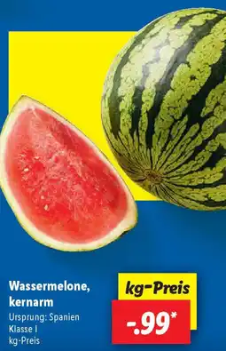 Lidl Wassermelone, kernarm Angebot