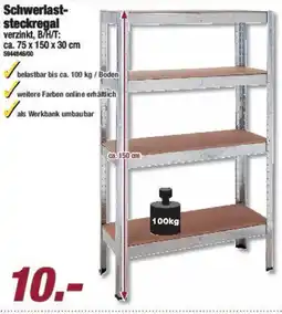 Poco Schwerlaststeckregal Angebot