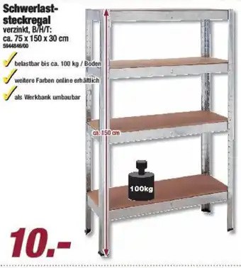 Poco Schwerlaststeckregal Angebot