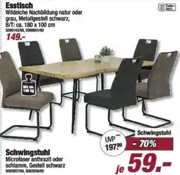 Poco Esstisch oder Schwingstuhl Angebot