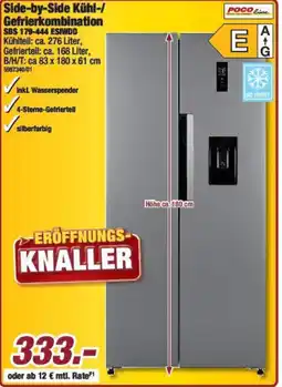 Poco POCO Line Side-by-Side Kühl-/ Gefrierkombination Angebot