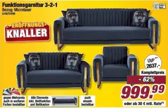 Poco Funktionsgarnitur 3-2-1 Angebot