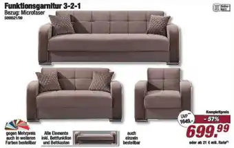 Poco Funktionsgarnitur 3-2-1 Angebot