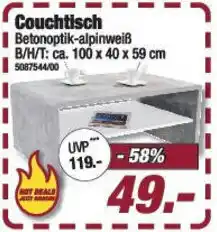 Poco Couchtisch Angebot
