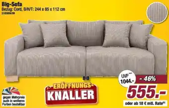 Poco Big-Sofa Angebot