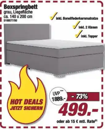 Poco Boxspringbett Angebot