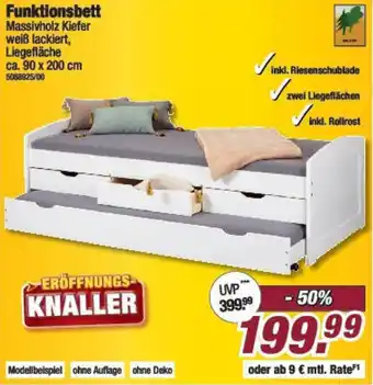 Poco Funktionsbett Angebot