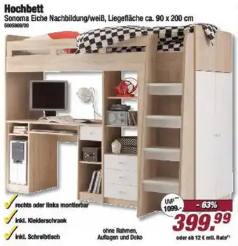 Poco Hochbett Angebot