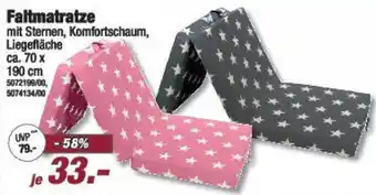 Poco Faltmatratze Angebot
