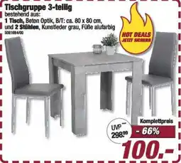 Poco Tischgruppe 3-teilig Angebot
