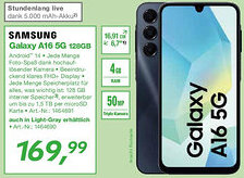 EP SAMSUNG Galaxy A16 5G 128GB Angebot