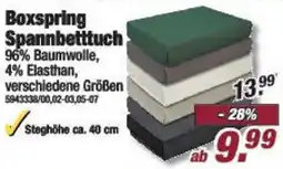 Poco Boxspring Spannbetttuch Angebot