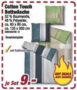 Poco Cotton Touch Bettwäsche Angebot