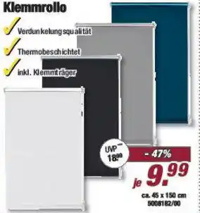Poco Klemmrollo Angebot