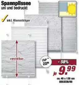Poco Spannplissee Angebot