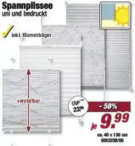 Poco Spannplissee Angebot